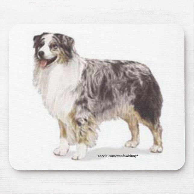 Australian Shepherd Mousepad (Vorne)
