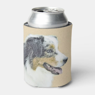 Australian Shepherd Painting - Original Dog Art Dosenkühler