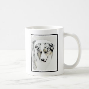 Australian Shepherd Painting - Original Dog Art Kaffeetasse