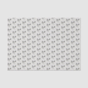 Australian Shepherd Painting - Original Dog Art Seidenpapier