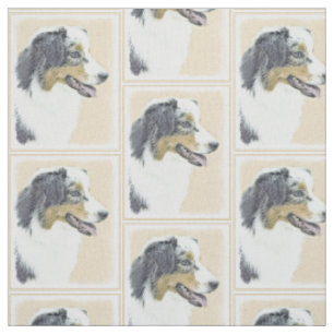 Australian Shepherd Painting - Original Dog Art Stoff