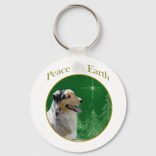 Australian Shepherd Peace Schlüsselanhänger
