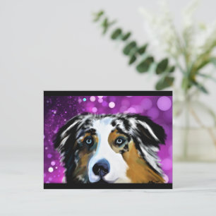 AUSTRALIAN SHEPHERD  POSTKARTE