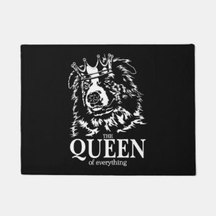 Australian Shepherd Queen Everything dog Mom Fußmatte