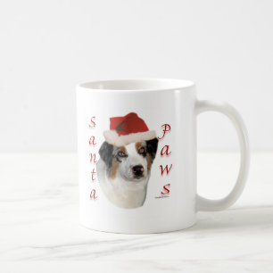 Australian Shepherd Santa Paws Kaffeetasse