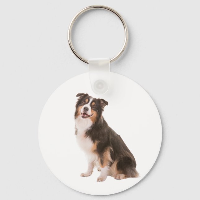 Australian Shepherd Schlüsselanhänger (Vorderseite)