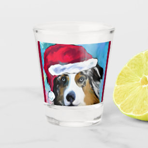 Australian Shepherd Schnapsglas