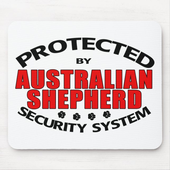 Australian Shepherd Security Mousepad (Vorne)