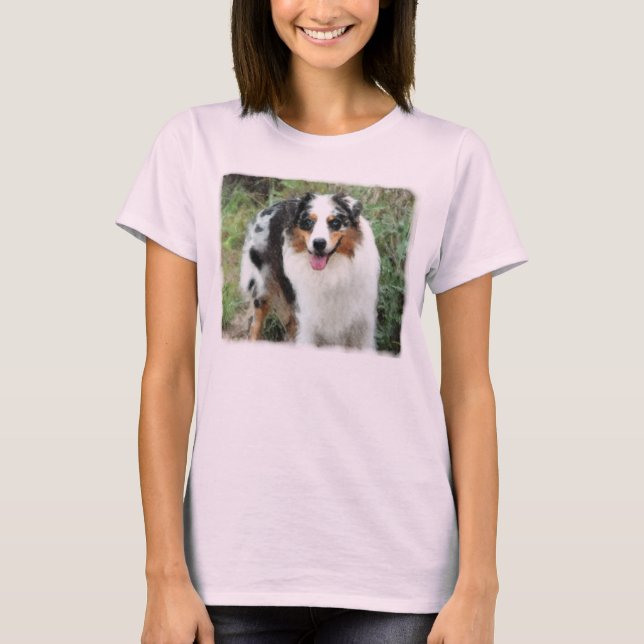 Australian Shepherd T-Shirt (Vorderseite)