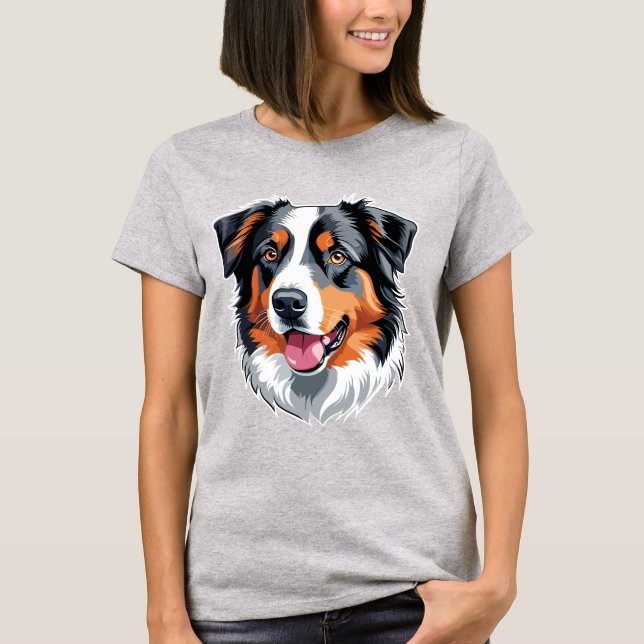 Australian Shepherd T-Shirt (Vorderseite)