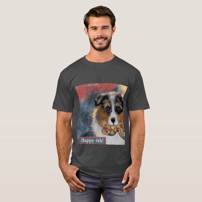 Australian Shepherd T-Shirt (Vorne ganz)