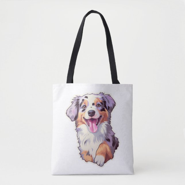 Australian Shepherd Tasche (Vorderseite)