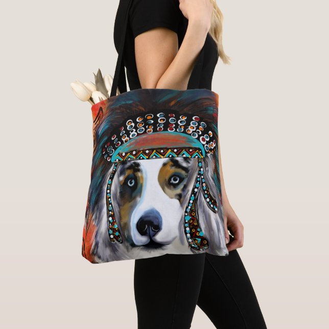 AUSTRALIAN SHEPHERD  TASCHE (Von Nahem)