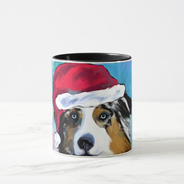 Australian Shepherd Tasse (Zentrum)