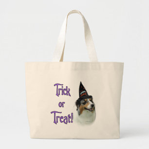 Australian Shepherd Trick Jumbo Stoffbeutel
