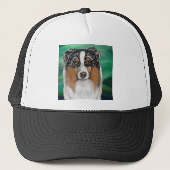 Australian Shepherd Truckerkappe (Vorderseite)