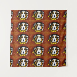 AUSTRALIAN SHEPHERD WANDTEPPICH