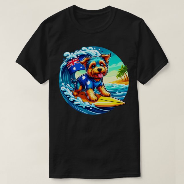 Australian Terrier 2 T-Shirt (Design vorne)