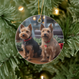 Australian Terrier Christmas Cruise: Pawsome Keramik Ornament