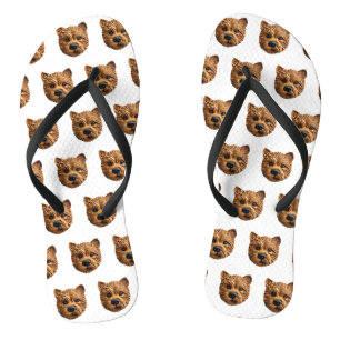 Australian Terrier Dog 3D Inspiriert Flip Flops