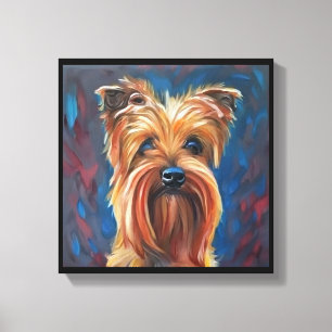 Australian Terrier - Dog Portrait Leinwanddruck