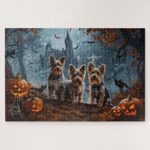 Australian Terrier Halloween Nacht Hunde Leckerli