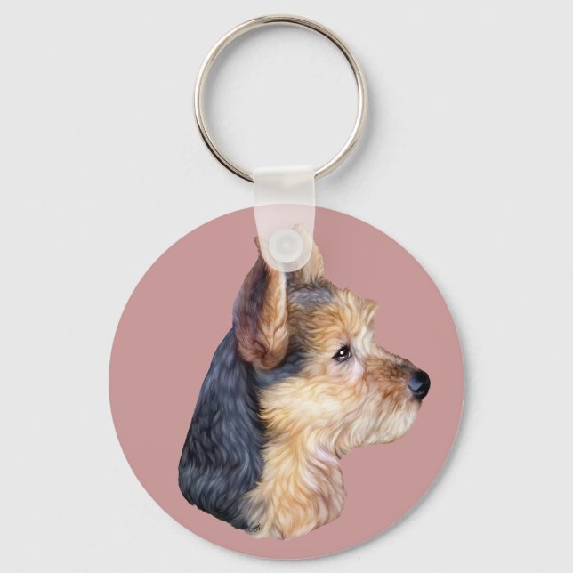 Australian Terrier HS Schlüsselanhänger (Vorderseite)
