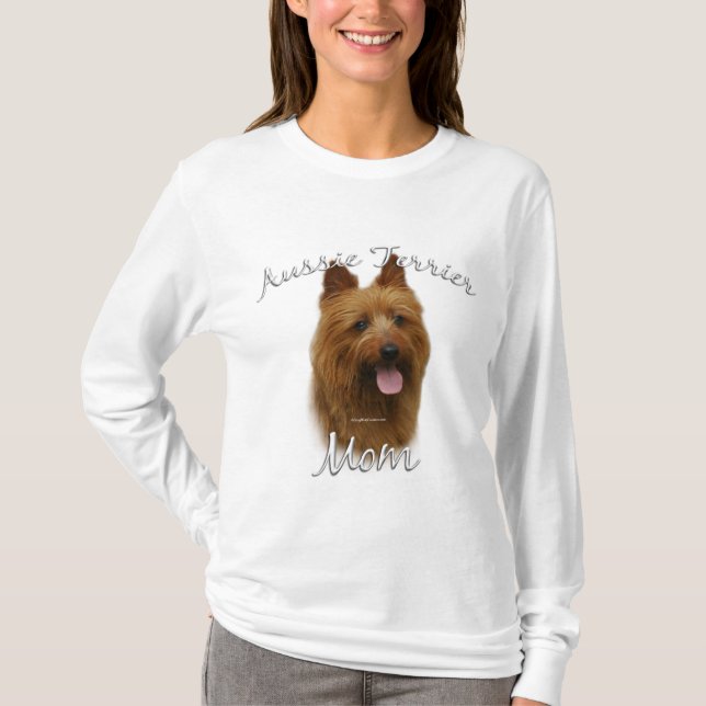 Australian Terrier Mama 2 T-Shirt (Vorderseite)