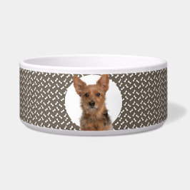 Australian Terrier Personalize Foto & Name Dog Napf