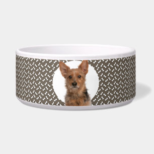 Australian Terrier Personalize Foto & Name Dog Napf