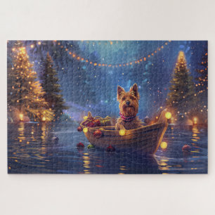 Australian Terrier Weihnachtsfest Reise