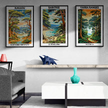 Australian Travel Poster, Daintree, QLD