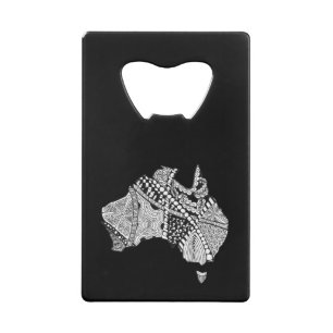 Australie Carte Souvenir Art