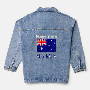 Australie Drapeau Australien Blanc Personnalisatio