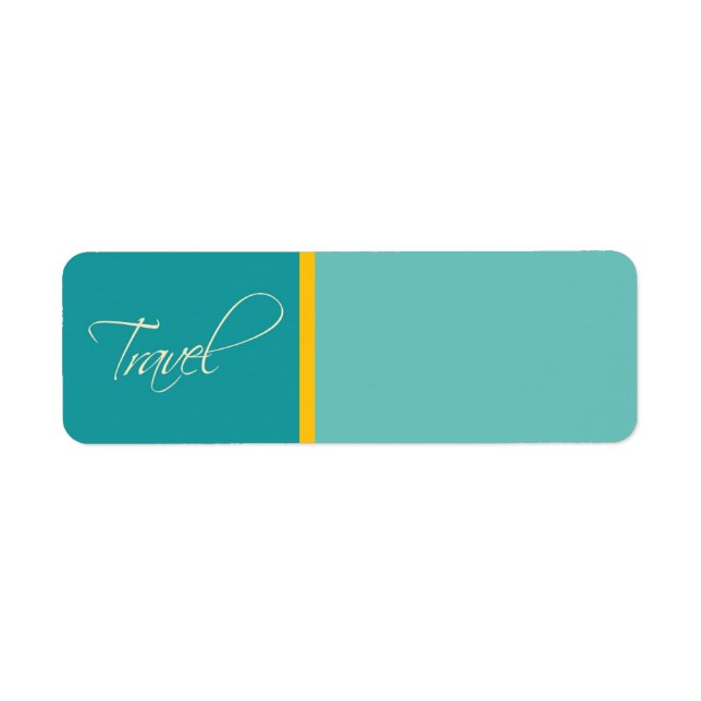 Australie : étiquette d'adresse de retour (Devant)