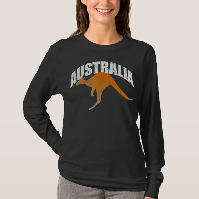 Australie Kangaroo Australian Souvenir T-shirt (Devant)