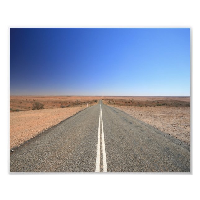 Australie Outback Road - Impression photo 10 x 8 (Devant)