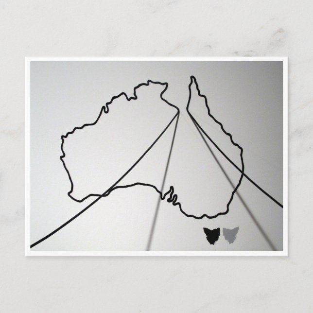 Australie Postkarte (Vorderseite)