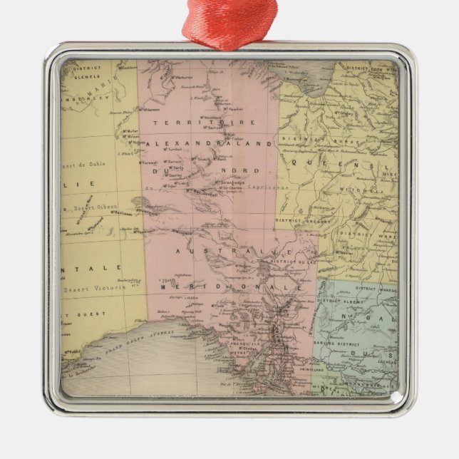 Australien 3 silbernes ornament (Vorne)