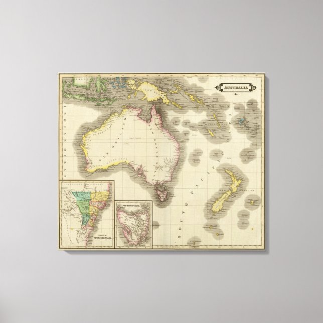 Australien 4 leinwanddruck (Vorderseite)