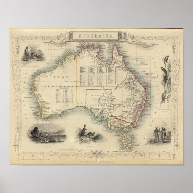 Australien 4 poster (Vorne)
