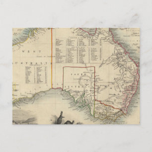 Australien 5 postkarte