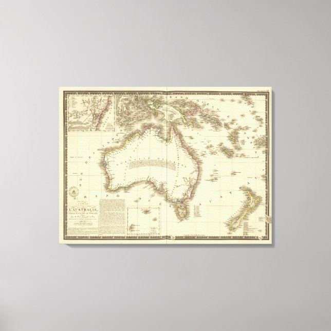 Australien 9 leinwanddruck (Vorderseite)