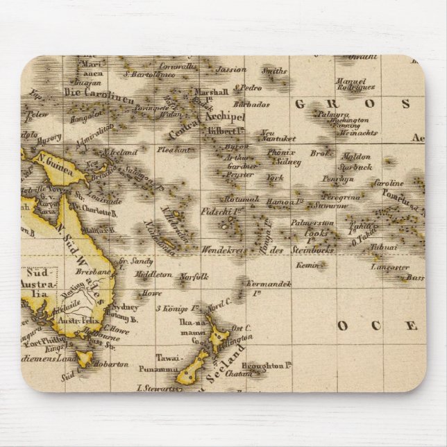 Australien 9 mousepad (Vorne)