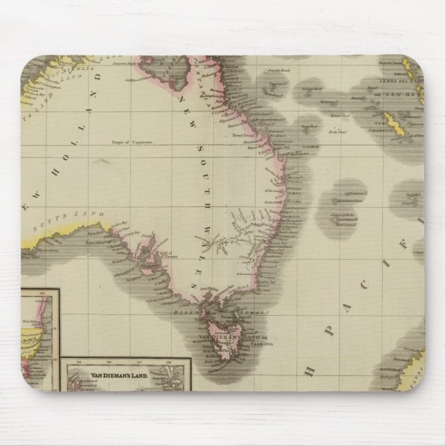 Australien 9 mousepad (Vorne)