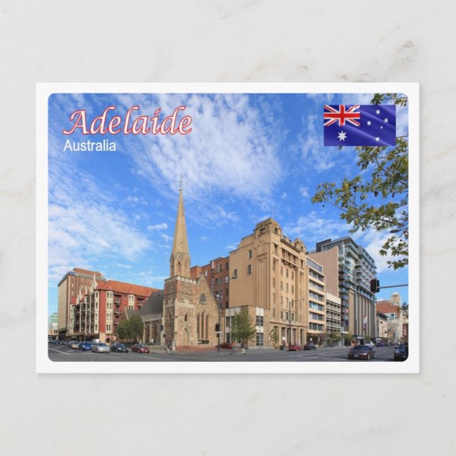 Australien - Adelaide - Postkarte (Vorderseite)