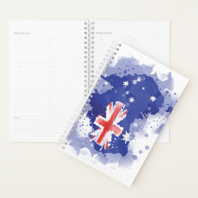 Australien Aquarellkarte Planer (Anzeige)