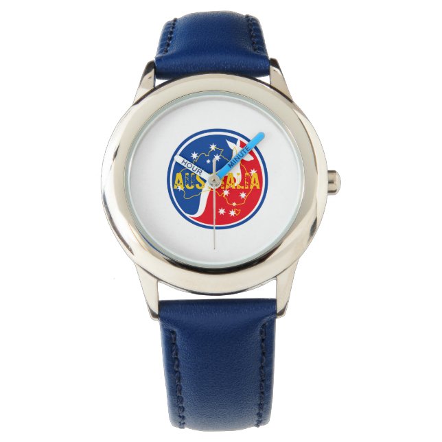 AUSTRALIEN ARMBANDUHR (Vorderseite)