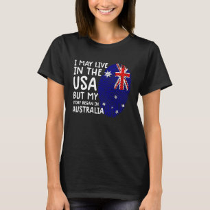 Australien Australische Flagge Frauen Australier T-Shirt