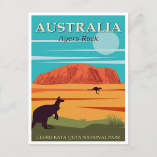 Australien Ayers Rock, Uluru-Kata Tjuta National Postkarte
